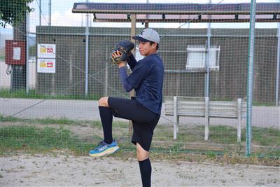 投球前のフォーム