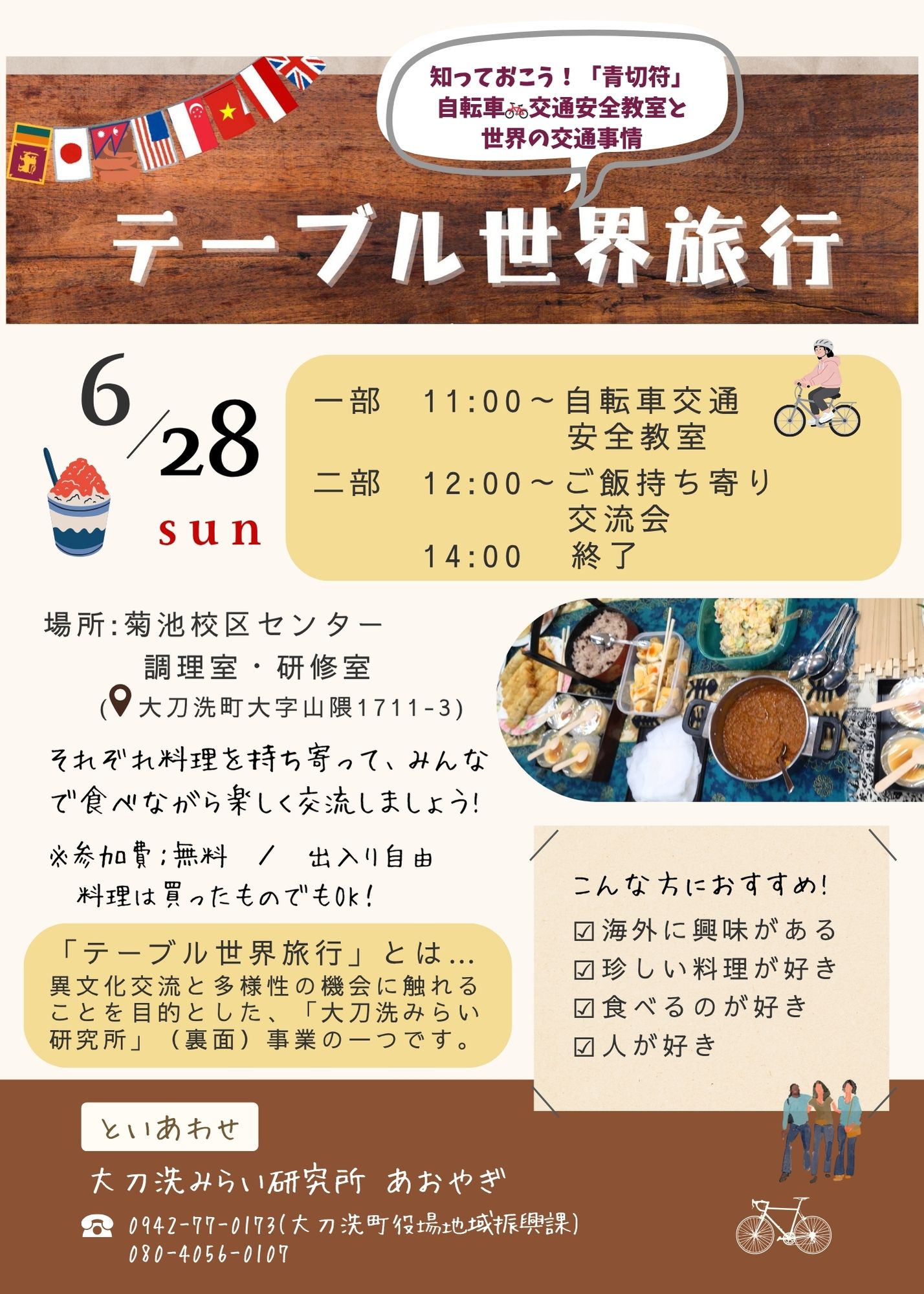 テーブル世界旅行