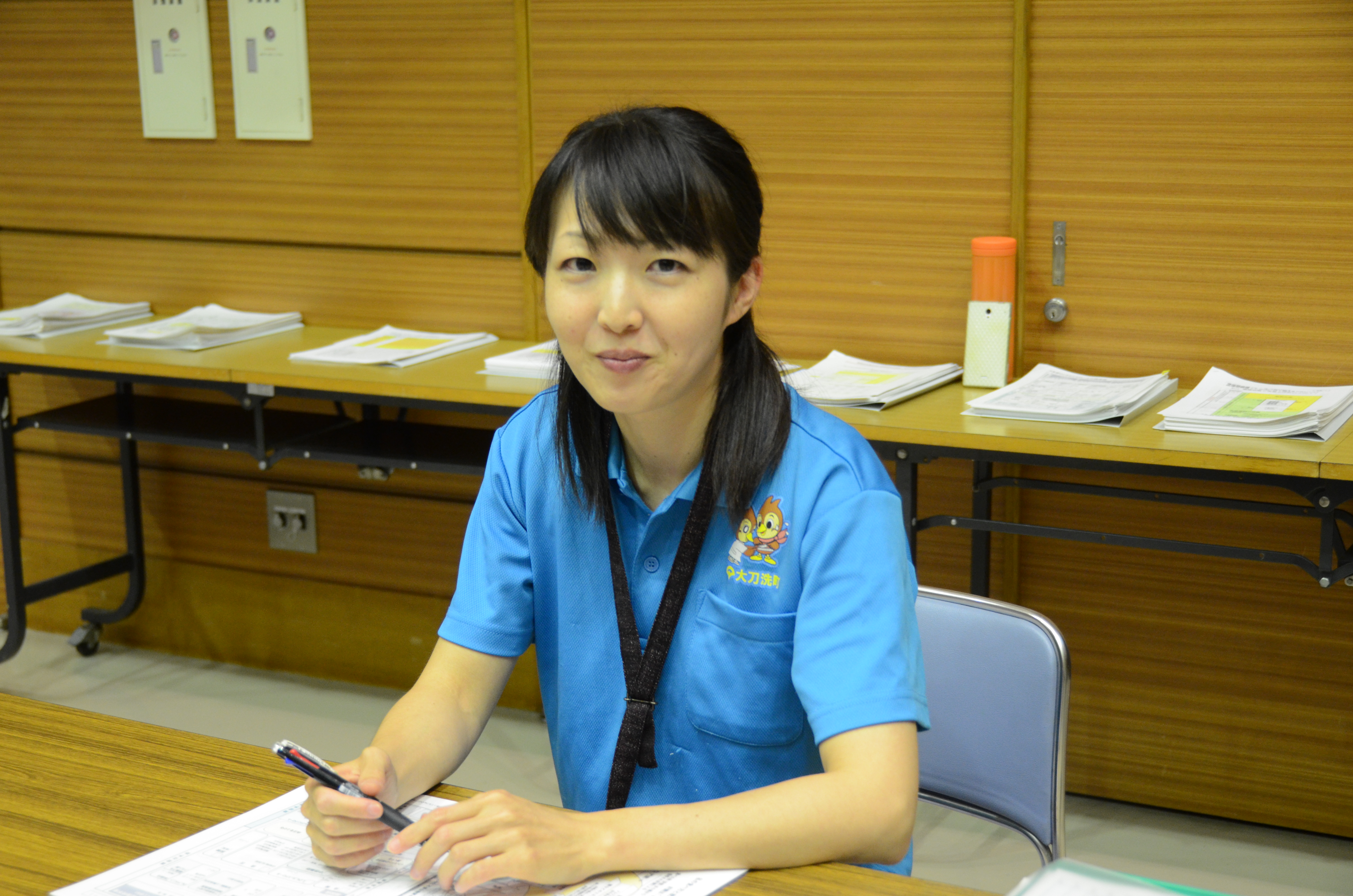 健康福祉課健康支援係 藪内 真由さん画像