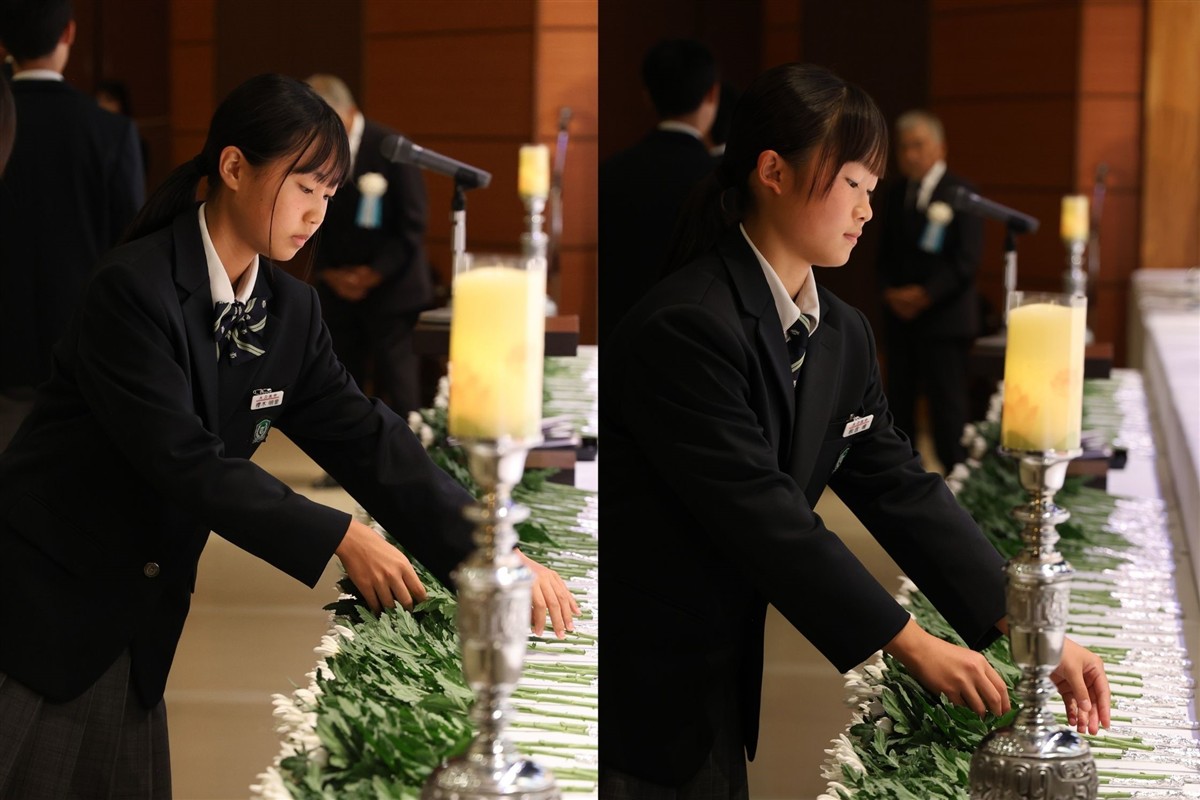 戦没者追悼式の画像
