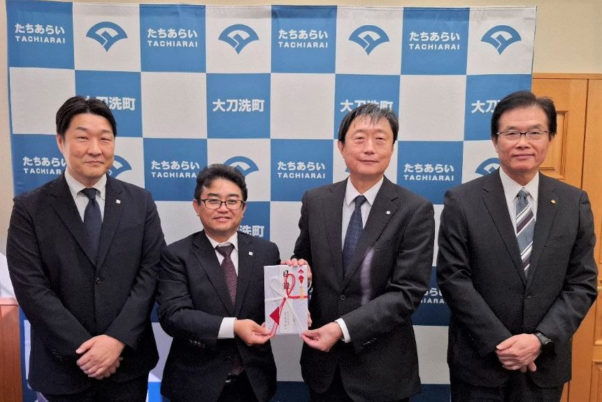 図書寄贈の画像